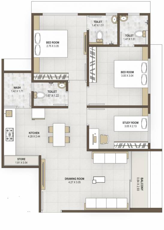 Floor Plan bhagwat elegna Floor Plan Floor Plan