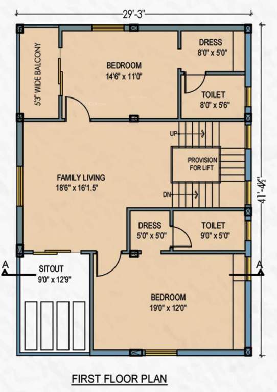  county Floor Plan First Floor Plan