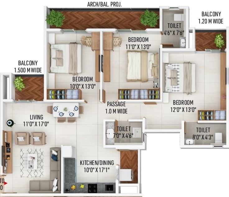 Floor Plan gokul greens Floor Plan Floor Plan