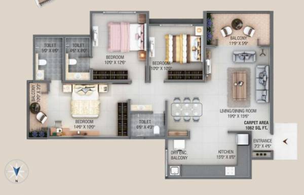  sunrise-tower Floor Plan Floor Plan