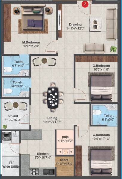  lake-side Floor Plan Floor Plan