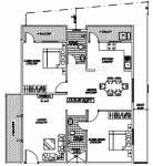 Vandana Sri Lavanya Serenity (2BHK+2T (1,318 sq ft) 1318 sq ft)