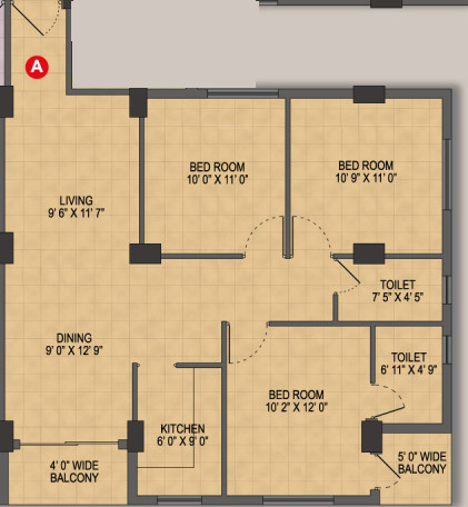  bhawani sunrise Floor Plan Floor Plan