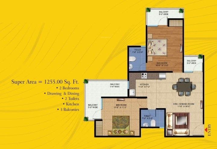 Floor Plan  kumar imperial greens Floor Plan Floor Plan