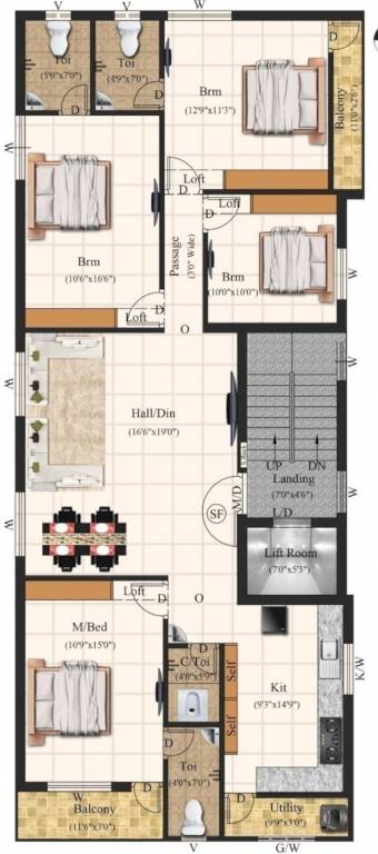 Floor Plan flora Floor Plan Floor Plan