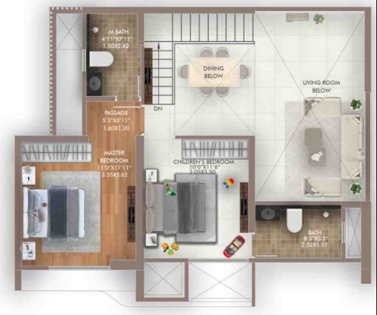 Upper Level Duplex Plan island of joy project b Floor Plan Upper Level Duplex Plan