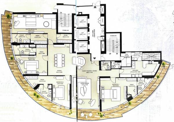  trecento-residences-a Floor Plan Floor Plan