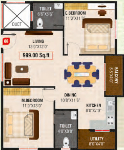  sarovar Floor Plan Floor Plan