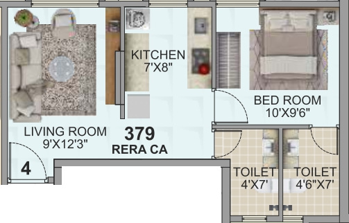  om makarand heights Floor Plan Floor Plan