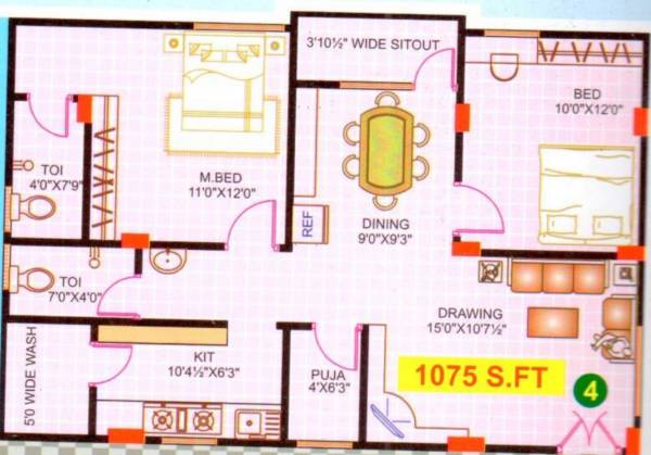  trident Floor Plan Floor Plan