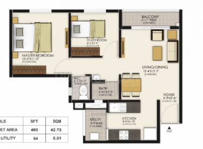  new-haven-bengaluru Floor Plan Floor Plan