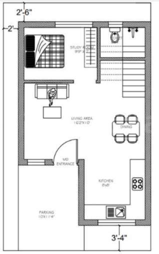  seresa singhvi garden 3 Floor Plan Ground Floor Plan