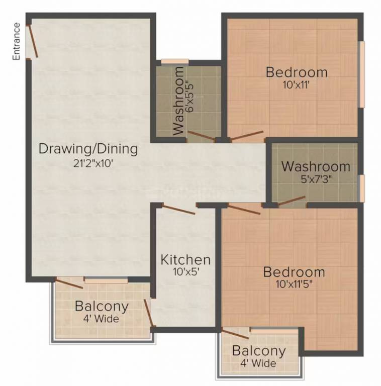 azad residency Floor Plan Floor Plan