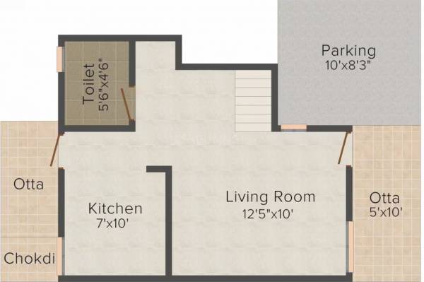  vatika Floor Plan Ground Floor Plan
