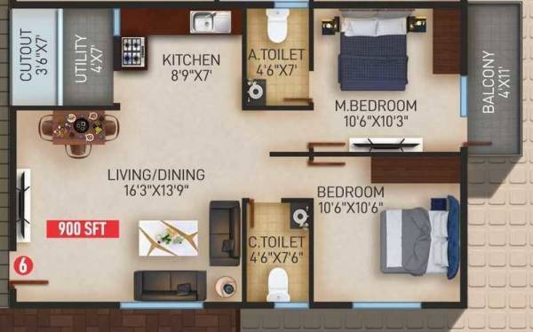 petals Floor Plan Floor Plan
