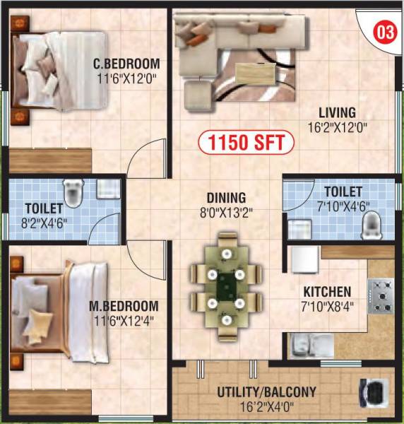  sunrise Floor Plan Floor Plan