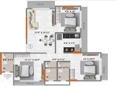  borivali-shanti-krupa-chsl Floor Plan Floor Plan