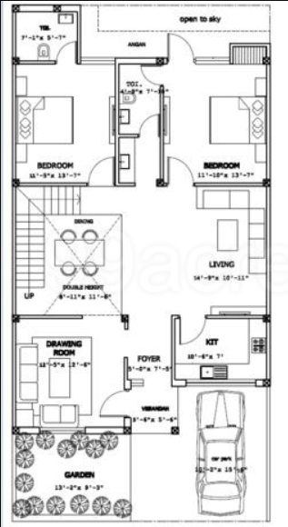  city Floor Plan Ground Floor Plan