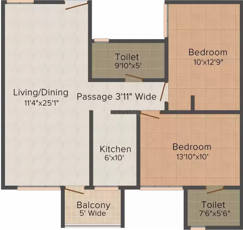  deep ganga Floor Plan Floor Plan