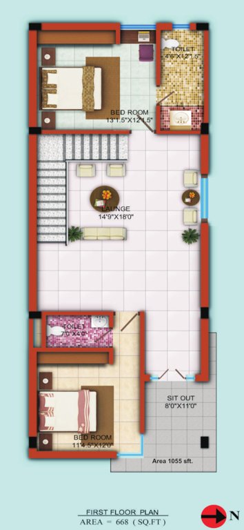  feel good homes Floor Plan First Floor Plan