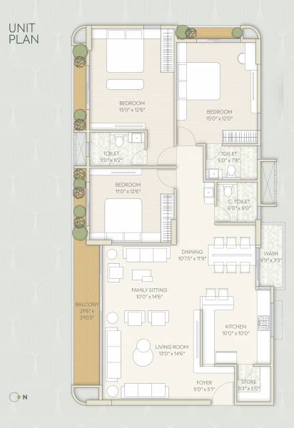  green-vistas Floor Plan Floor Plan