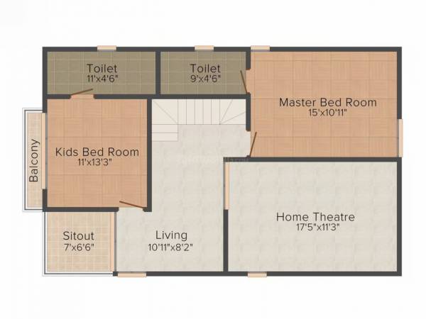  pranava-enclave Floor Plan First Floor Plan