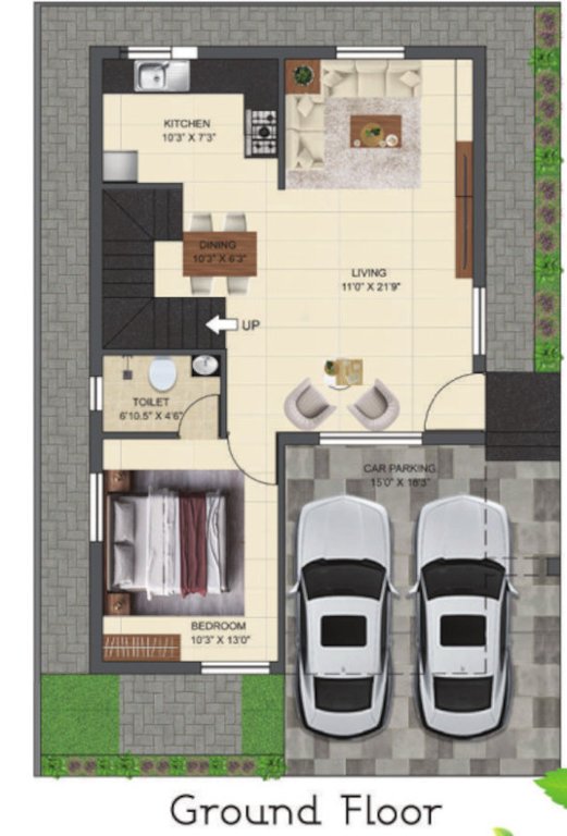  tulasi Floor Plan Ground Floor Plan