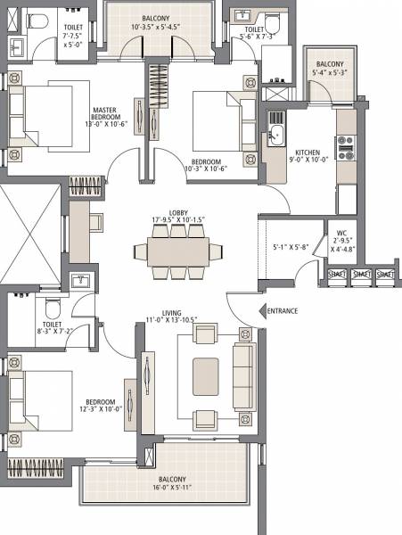  the-privilege Floor Plan Floor Plan