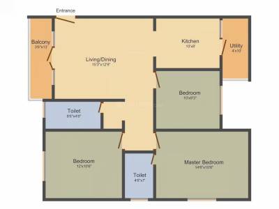  ashraya Floor Plan Floor Plan