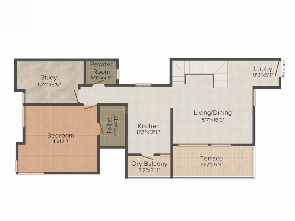  skylark residences Floor Plan Lower Level Penthouse Plan