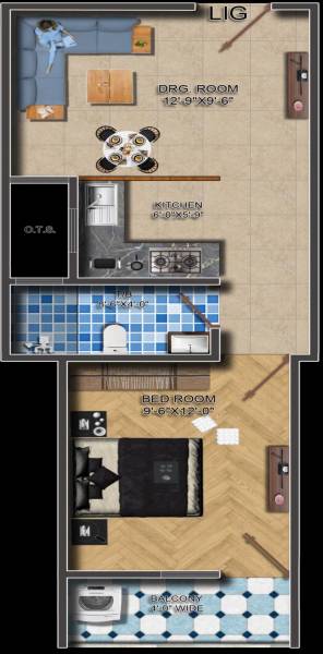  elite-apartment Floor Plan Floor Plan