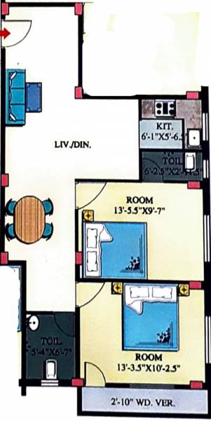  manohar-towers Floor Plan Floor Plan