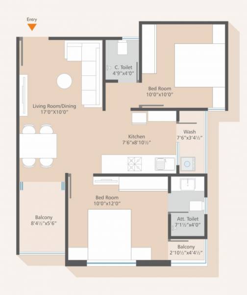  rise Floor Plan Floor Plan