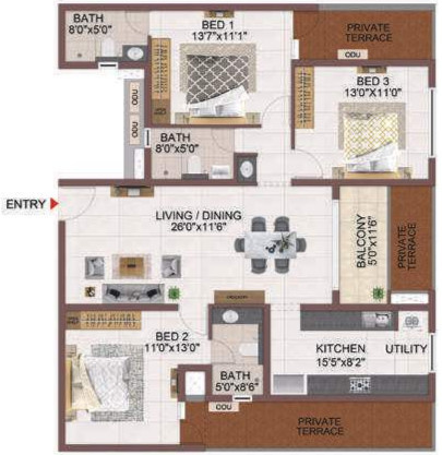 Floor Plan palm springs Floor Plan Floor Plan