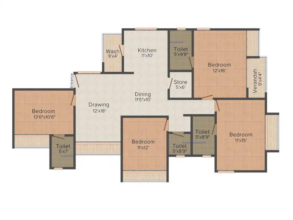  tanishk princess Floor Plan Floor Plan