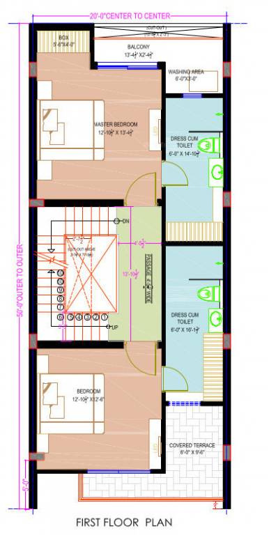  bungalow 71 Floor Plan First Floor Plan