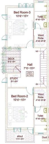My Ipshita (3BHK+3T (1,910 sq ft) Study Room 1910 sq ft) My Ipshita (3BHK+3T (1,910 sq ft) Study Room 1910 sq ft)