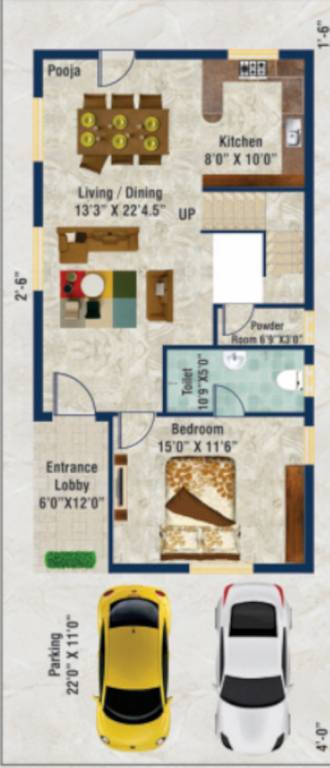  green woods Floor Plan Ground Floor Plan