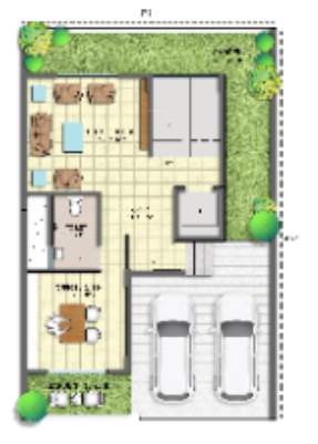  pristine signature villas Floor Plan Ground Floor Plan