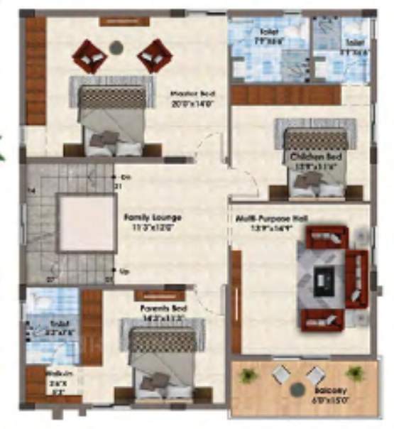  vihaan Floor Plan First Floor Plan