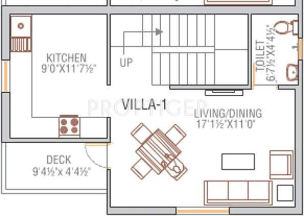 Oyester Elegantia (2BHK+3T (1,150 sq ft) 1150 sq ft)