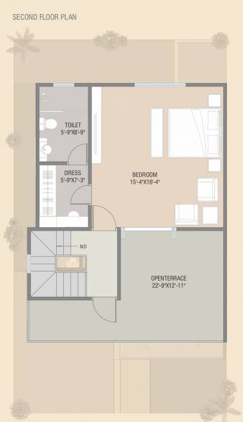Second Floor Plan meadows-luxuria- Floor Plan Second Floor Plan