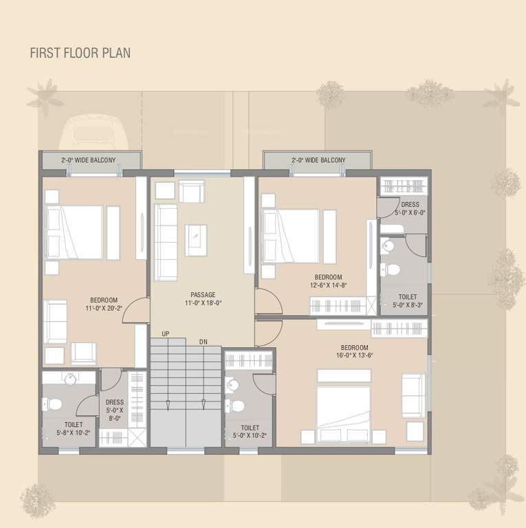  meadows luxuria  Floor Plan First Floor Plan