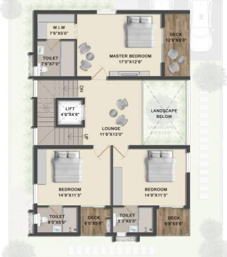 constella Floor Plan First Floor Plan