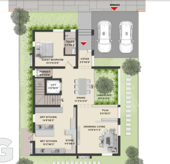 constella Floor Plan Ground Floor Plan