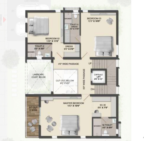 constella Floor Plan First Floor Plan