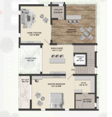 Second Floor Plan constella Floor Plan Second Floor Plan