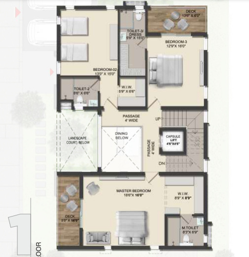 constella Floor Plan First Floor Plan