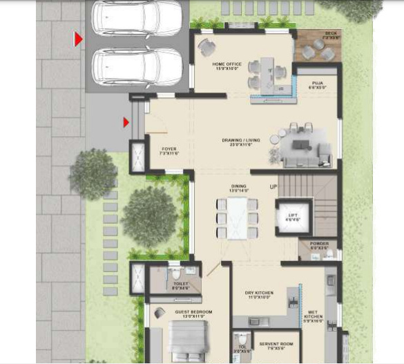 constella Floor Plan Ground Floor Plan