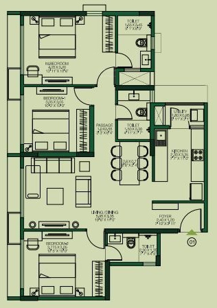  urban park Floor Plan Floor Plan